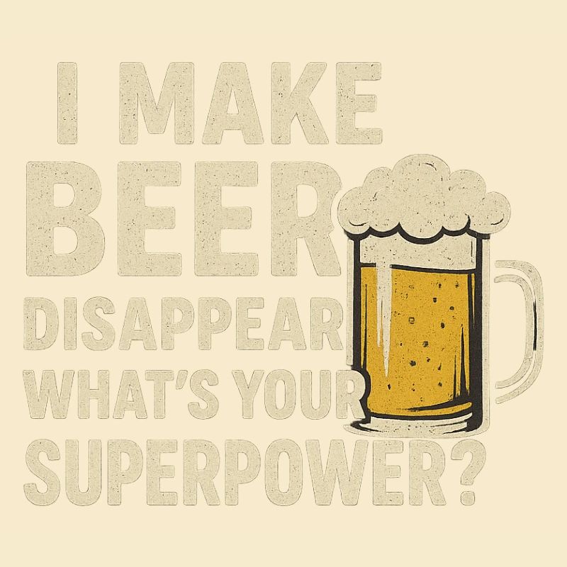 Bier verschwindet – deine Superkraft?