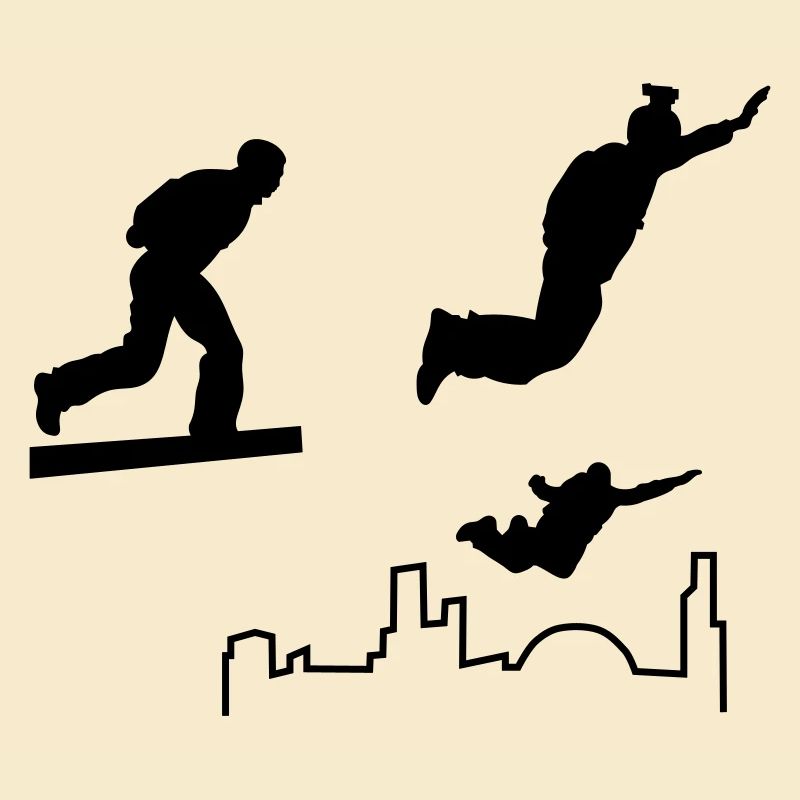 BASE jumping