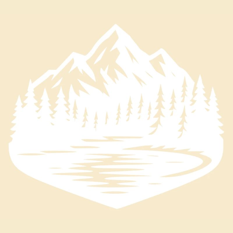 Berge Landschaft Wald