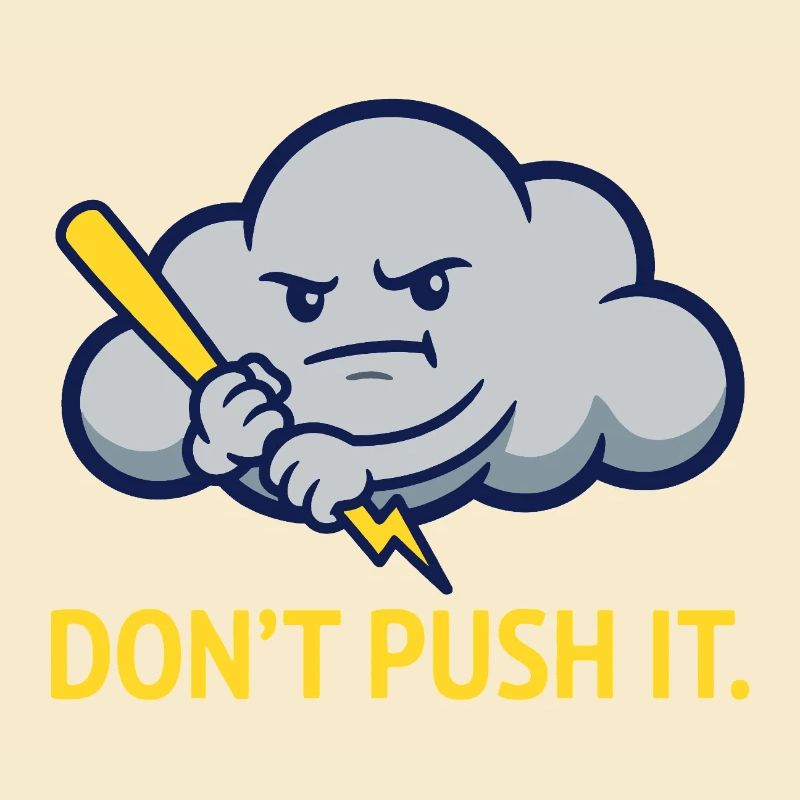 The Grumpy Storm Cloud Warning