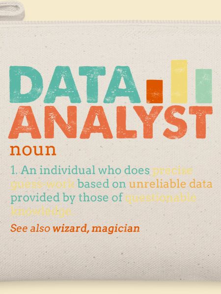 Data Analyst Retro Farbblöcke