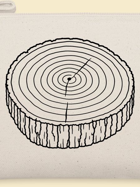 Baumscheibe Jahresringe – Holz Natur
