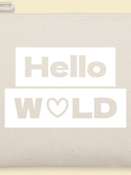 Hello World Heart Minimal