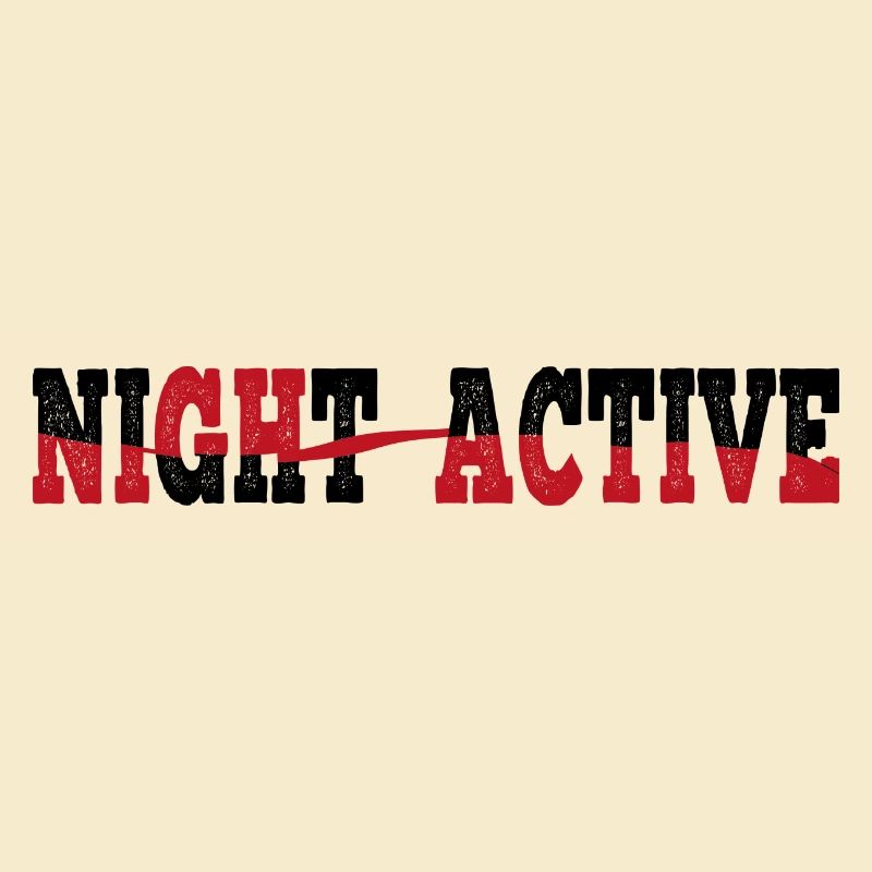 NIGHT ACTIVE T-shirt pullover sweatshirt