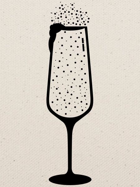 Champagnerglas / Feiern
