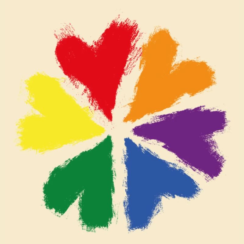 Regenbogenherzblume
