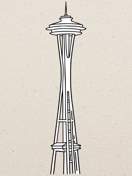 Space Needle in Seattle 2