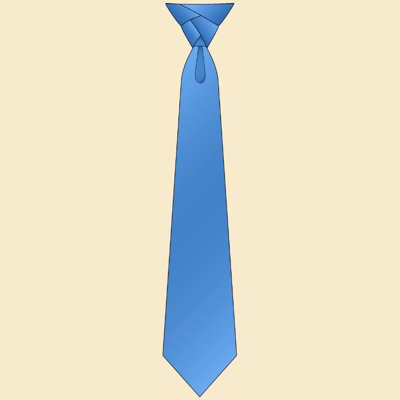 Eldregde Krawatte blau
