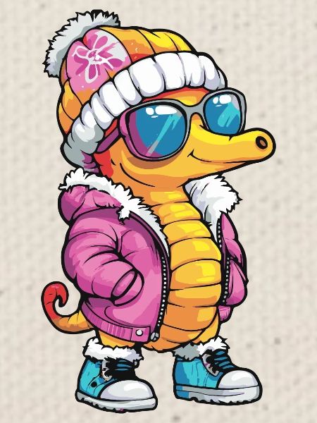Seepferd Winter