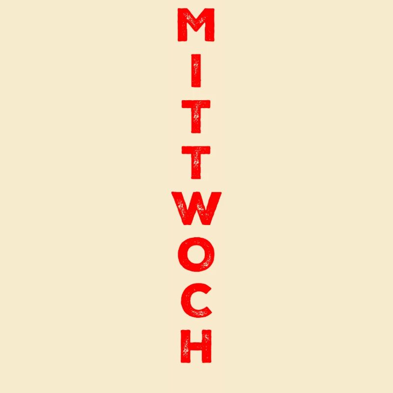 Mittwoch - rot