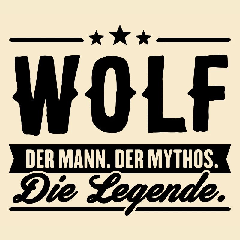 Mann Mythos Legende Wolf