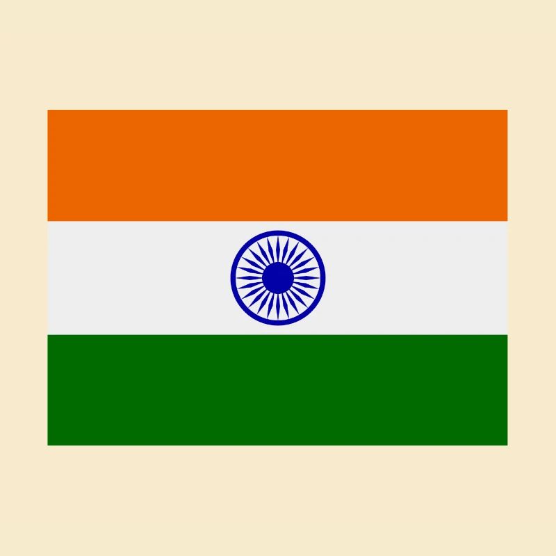 drapeau de l'inde