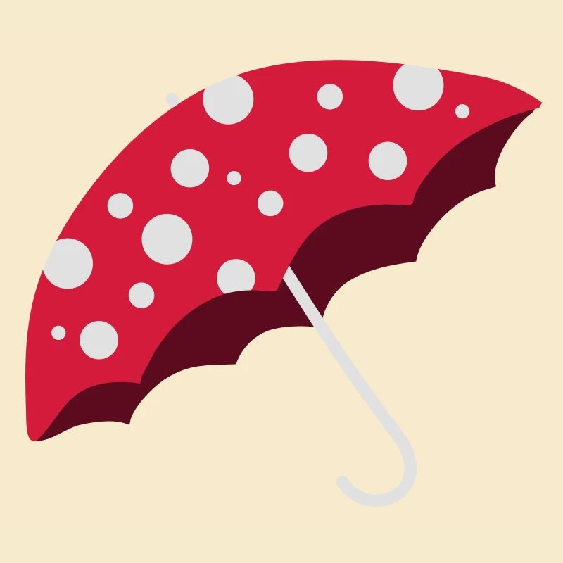 Un parapluie avec des points