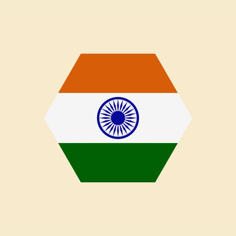 drapeau de l'Inde