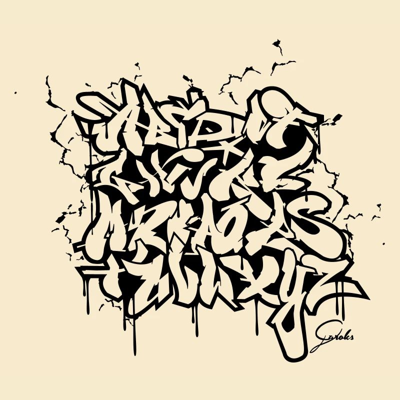 GRAFFITI ALPHABET