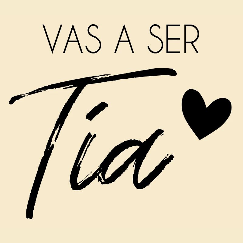 vas a ser tía