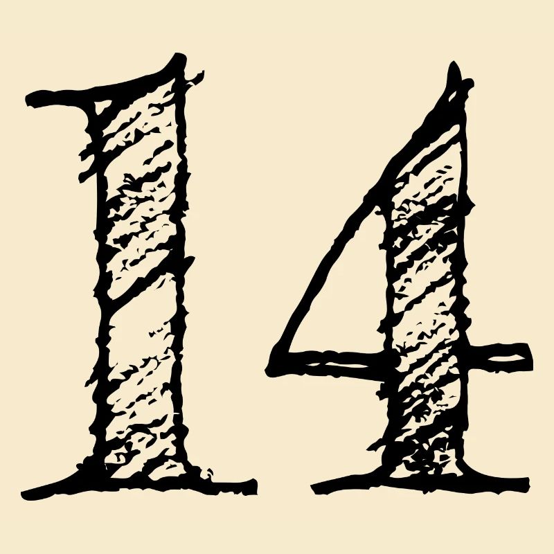 Abbildung 144 - Nummer 14 (hand-drawn)