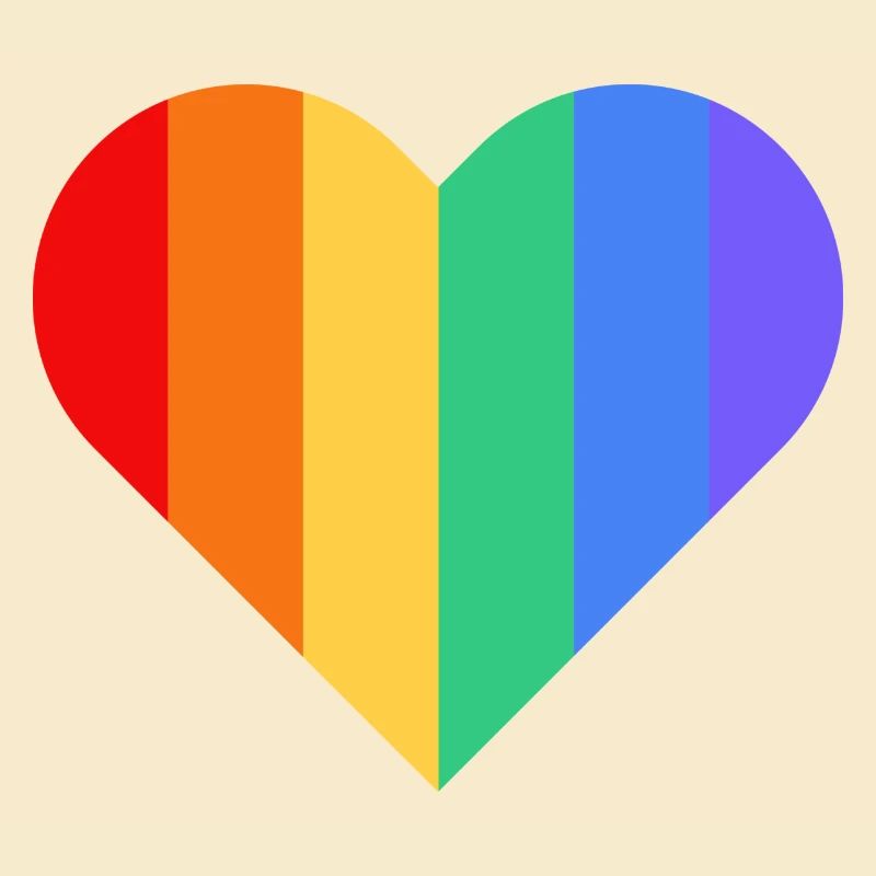 Regenbogenherz