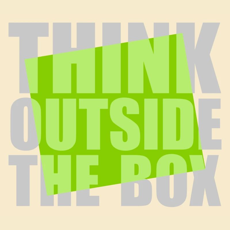 Grün Think outside