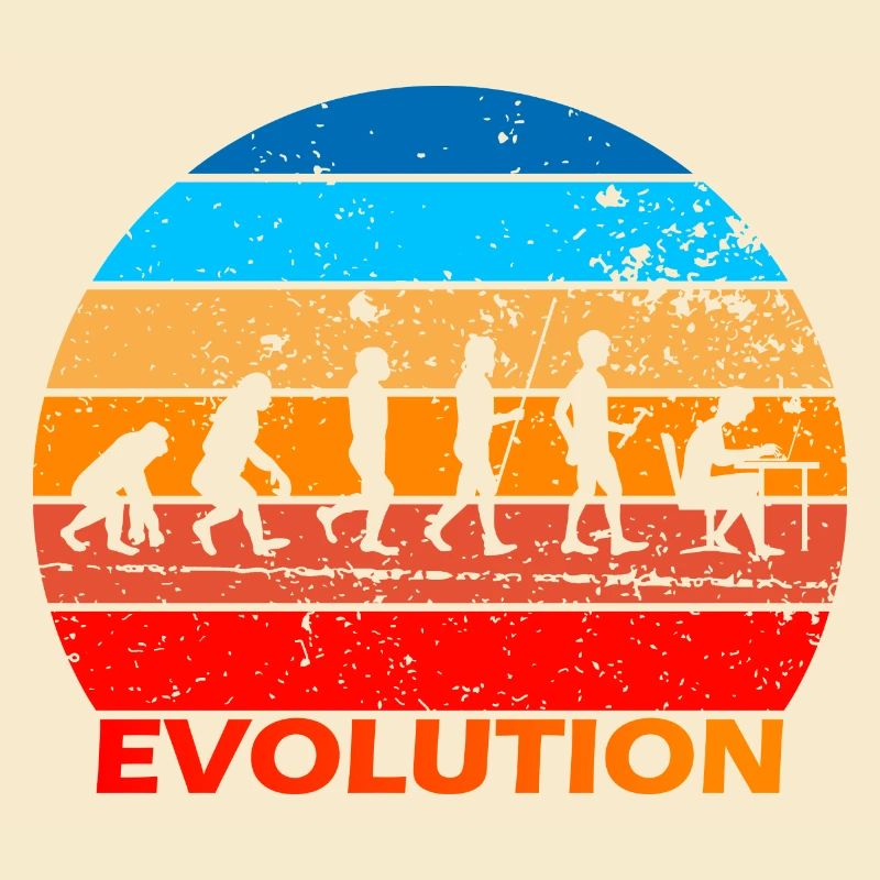 Evolution von IT EDV Informatik Computer Nerds