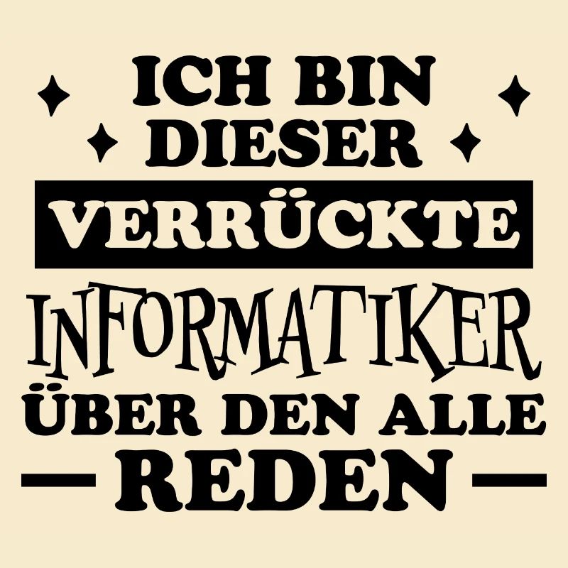 Informatiker Lustig Spruch Programmierer Geschenk