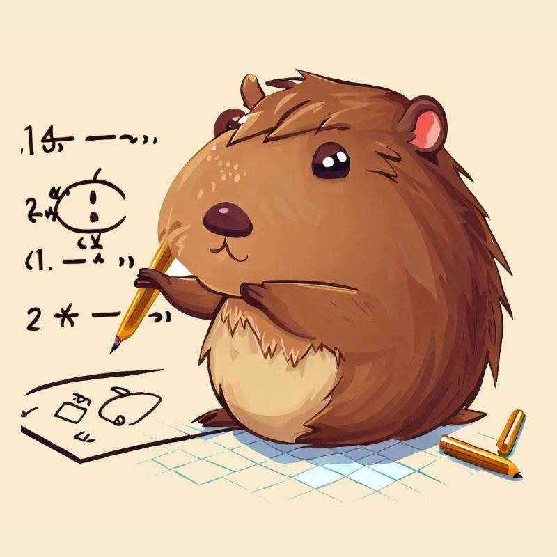 mathematician Capybara