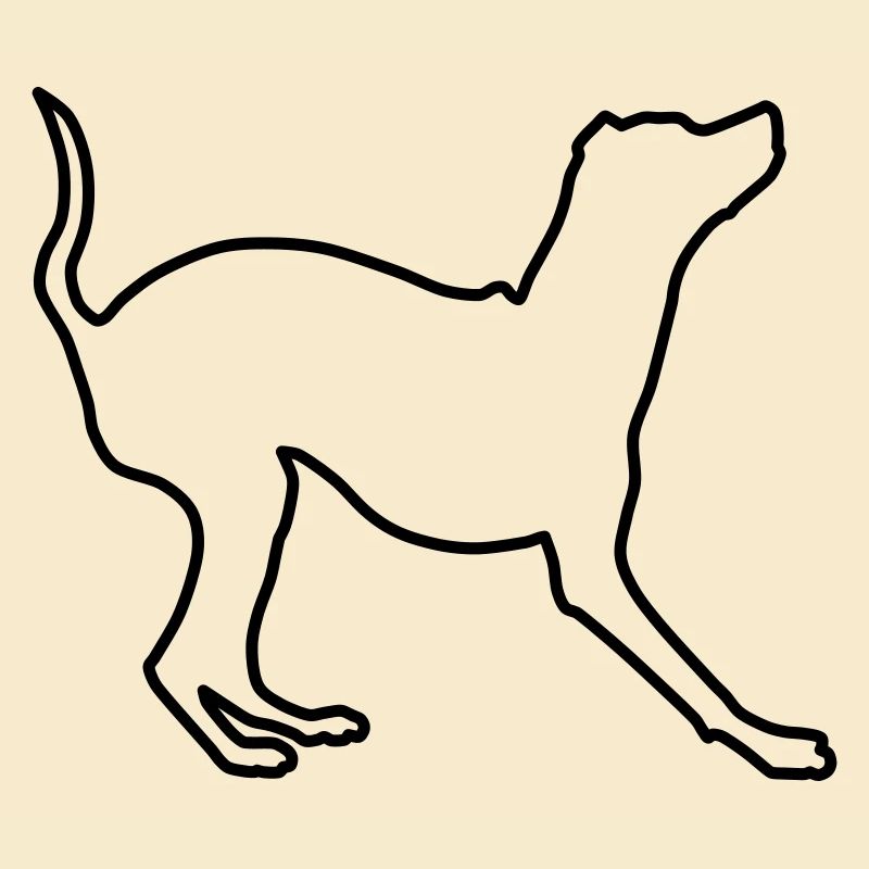 Miniature Pinscher Contours 1