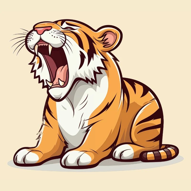 Tired Tiger