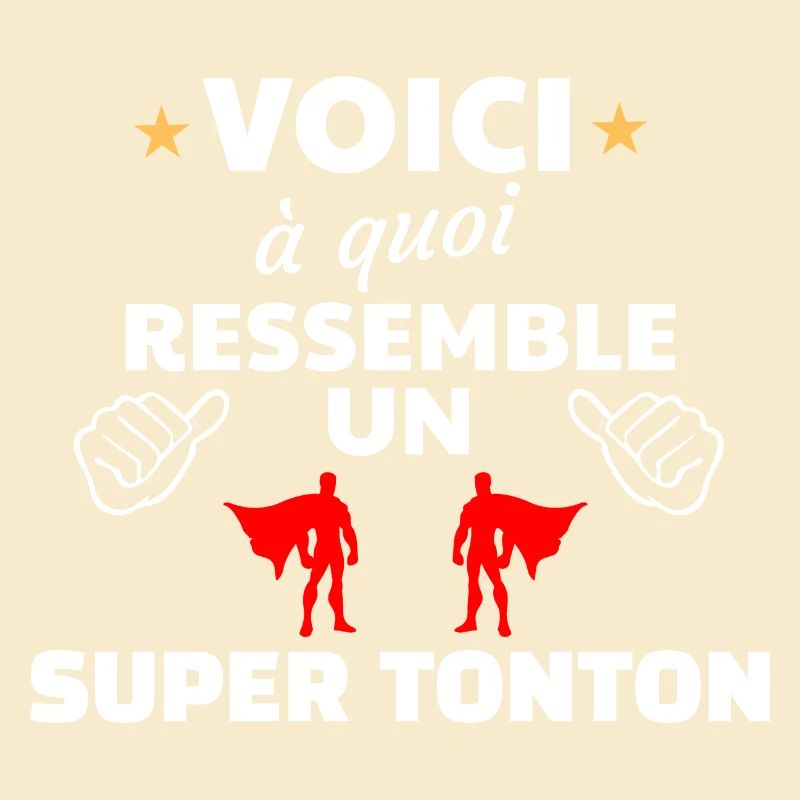 Super héros à thème de super tonton