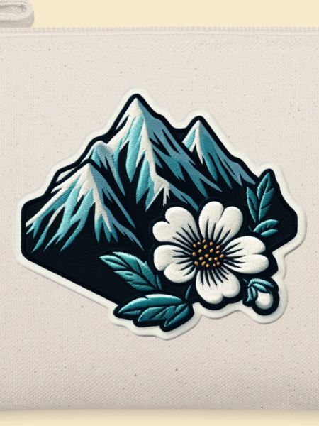 Bergblüte Patchmotiv