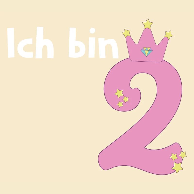 Ich bin schon 2 Mädchen 2 Jahre alt