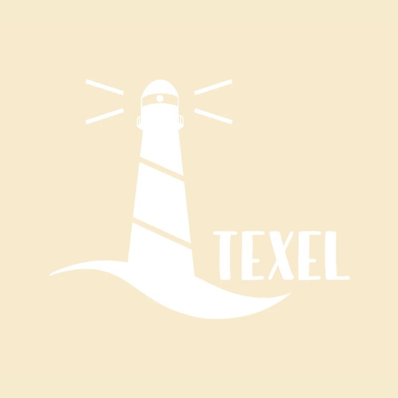 Leuchtturm Texel (weiß)