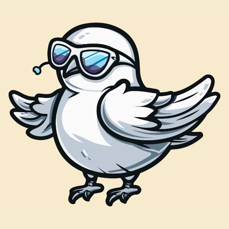 Taube Vogel Cool Tier