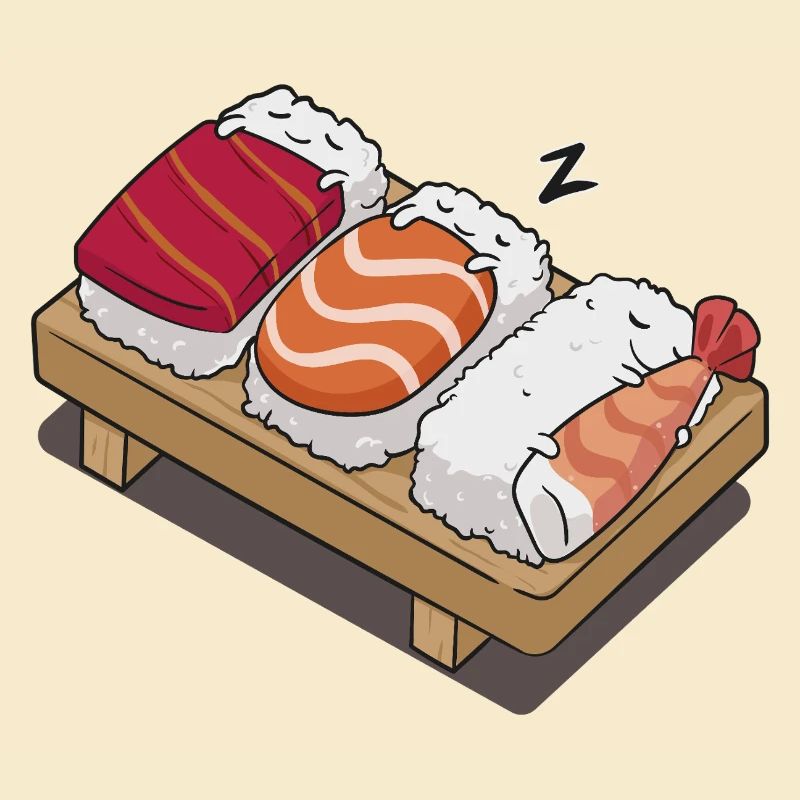 Sushi Schlafen