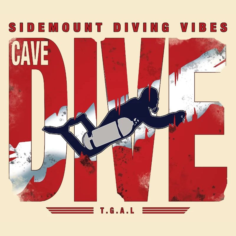 Tauchende Cave Diver Grafik