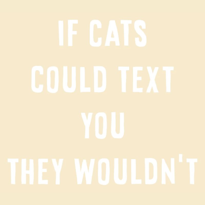 Si les chats pouvaient vous envoyer des SMS