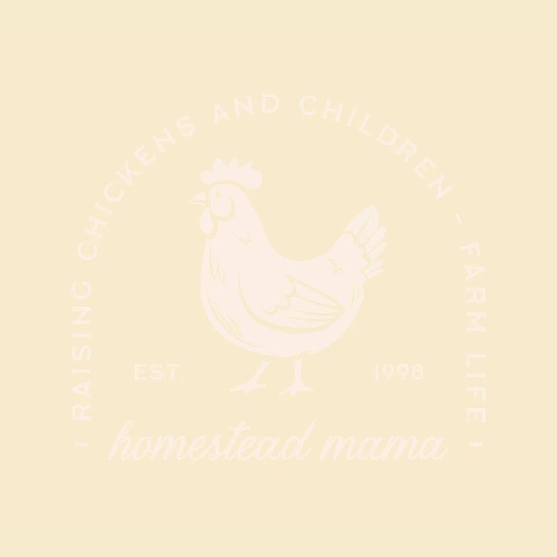 Gehöft Mutter Mutter lustiges Huhn Bauernhof Tier