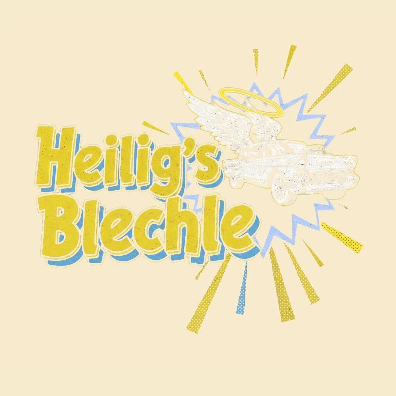 Heiligs Bleche Auto Heiligenschein