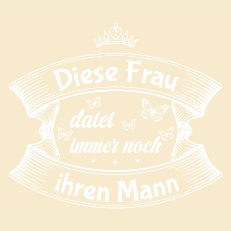 Die romantischen Phrasen einer Ehefrau