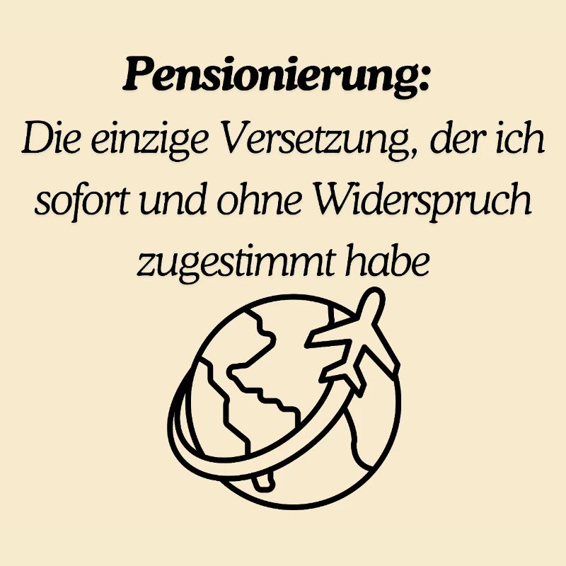 Endlich Pension