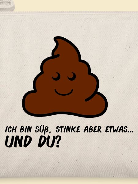 Freundliches Poo AA Comic Gesicht