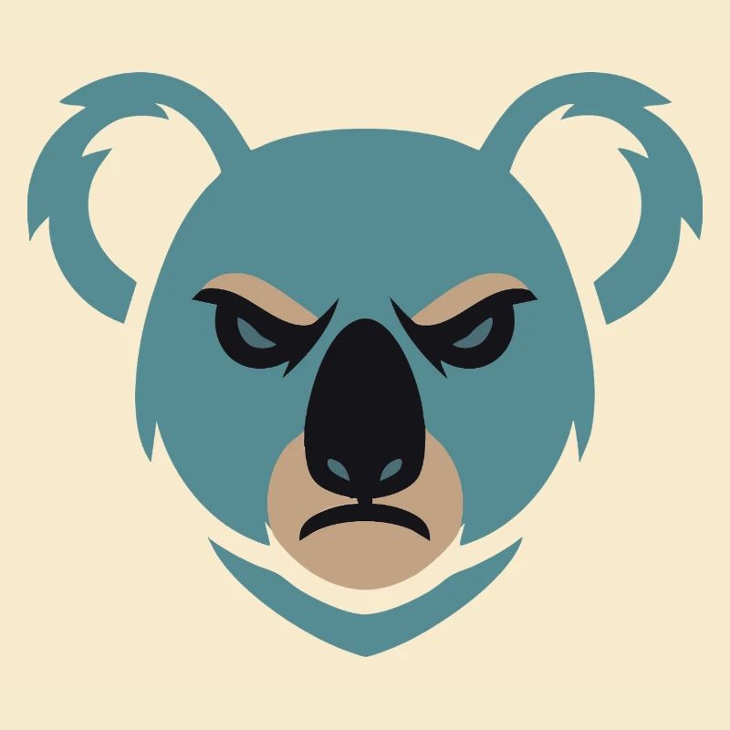 Wütender Koala