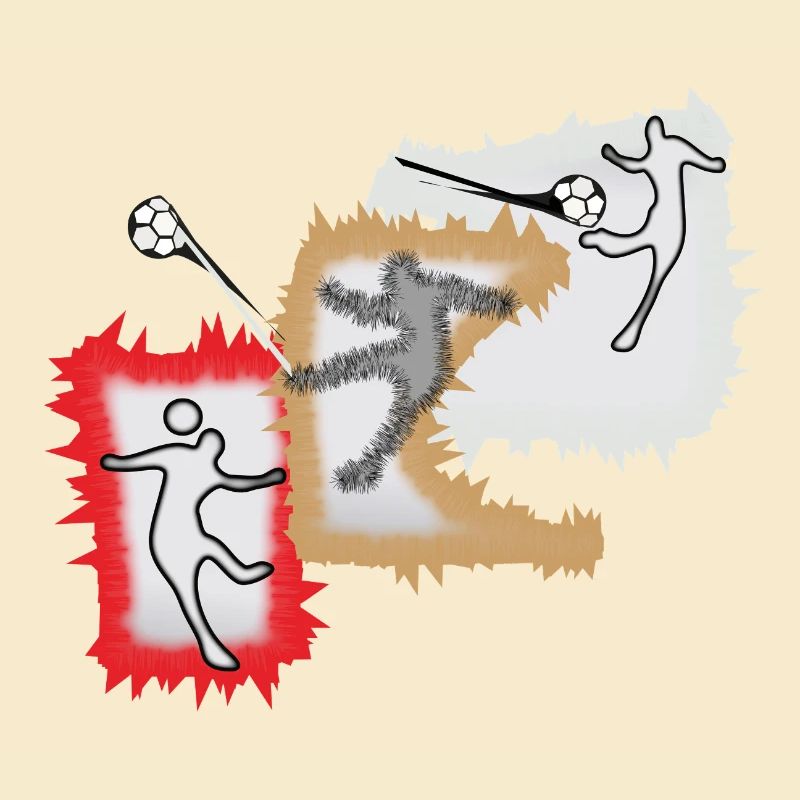 Dynamischer Ballspieler