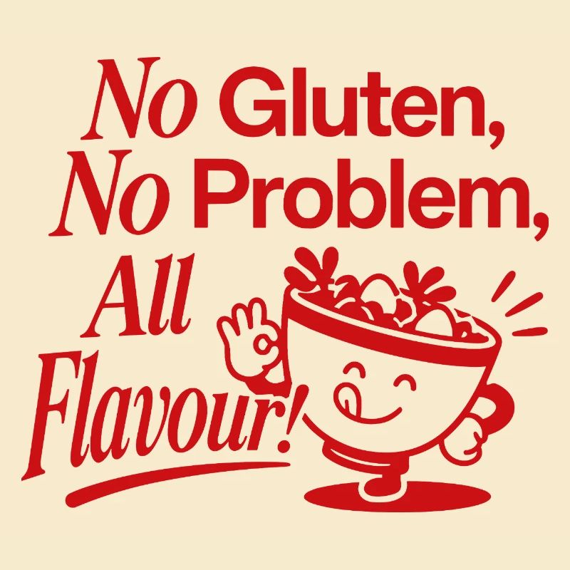 Pas de gluten, pas de problème, farine bizarre