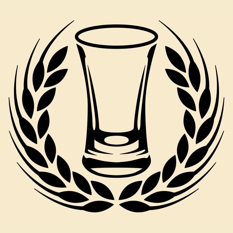 Schnaps Ähre Kranz