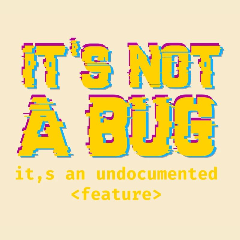 It's not a bug it's an undocumented feature