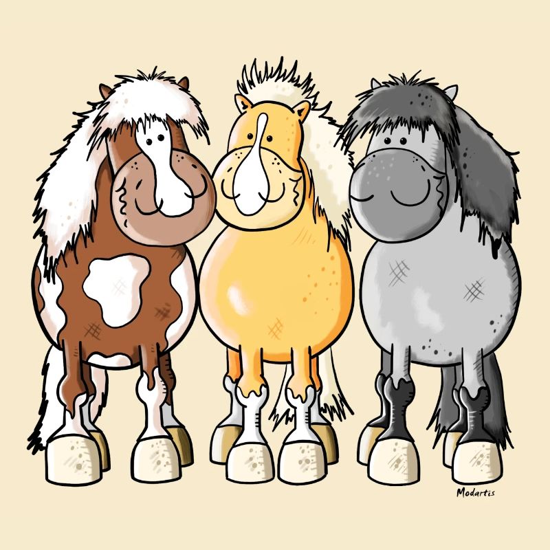Mignon Poneys Shetland