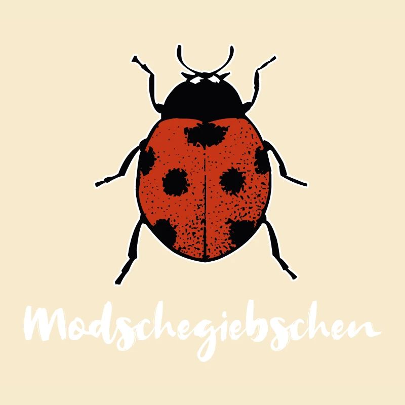 Modschegiebchen Marienkäfer Sächsisch Geschenk