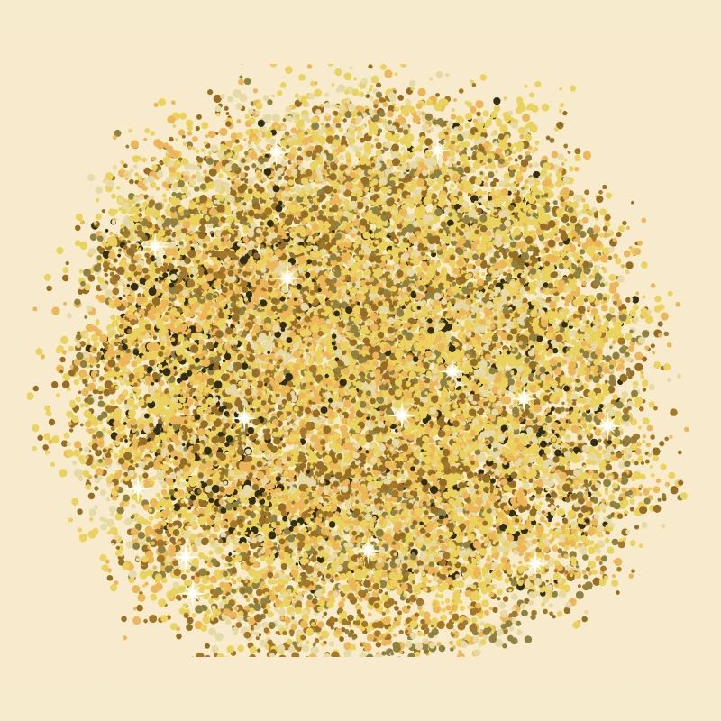 Gold Glitzer