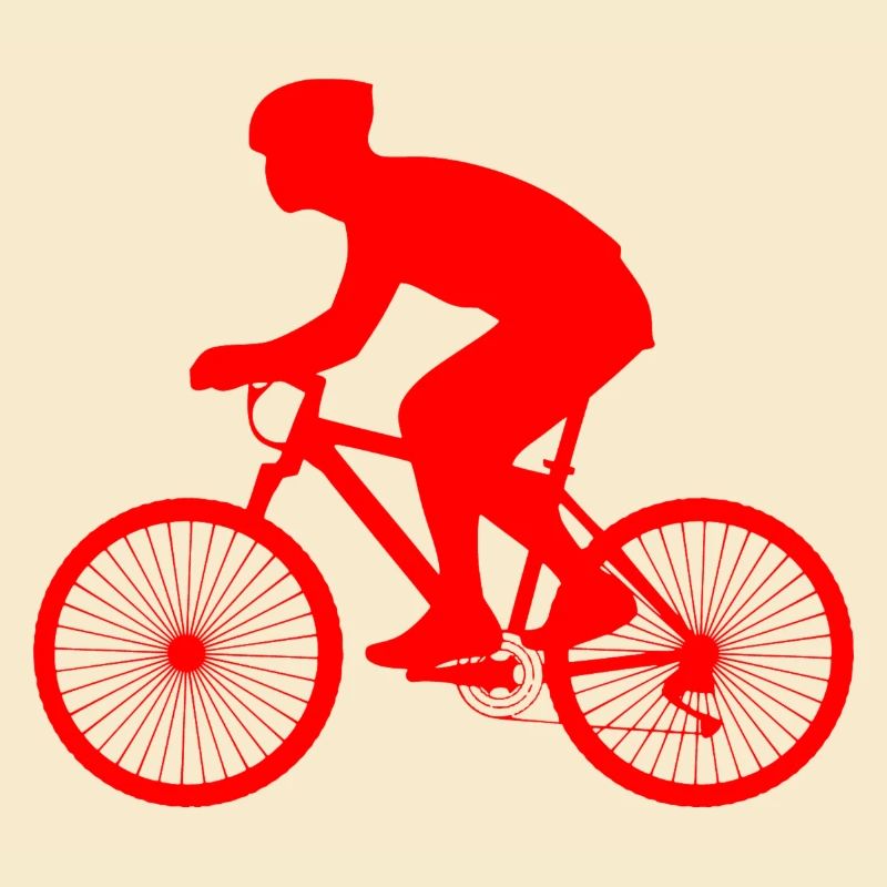 Fahrrad rot